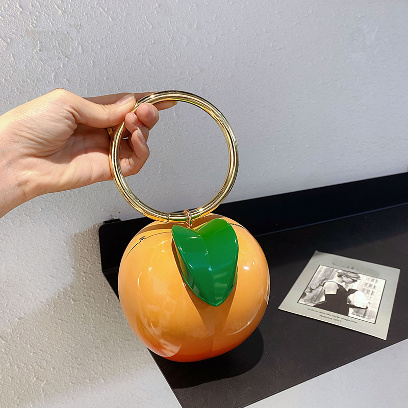 Luxury Bags Yellow - 새로운 노란색 복숭아 디자인 여성 핸드백
