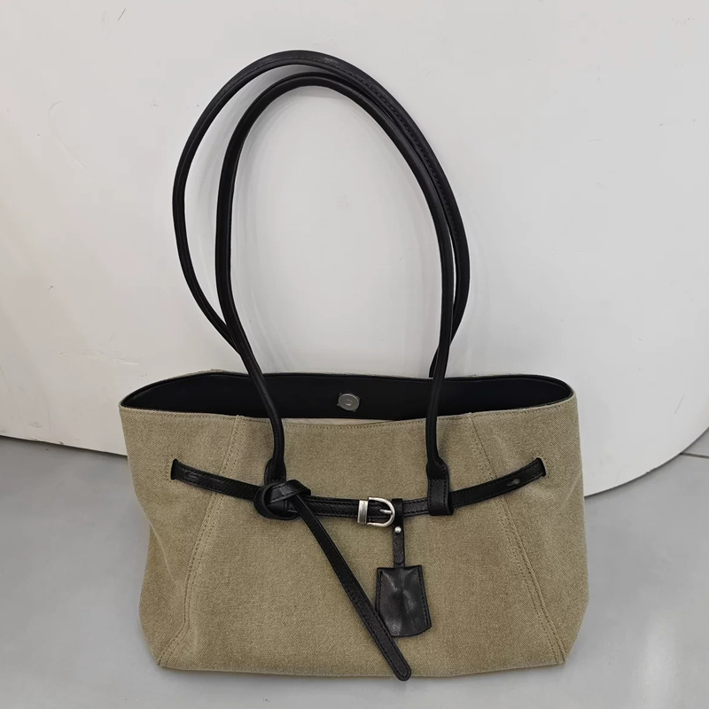 Canvas Tote Designer - 2026년 신상 한국 스타일 캐주얼 캔버스