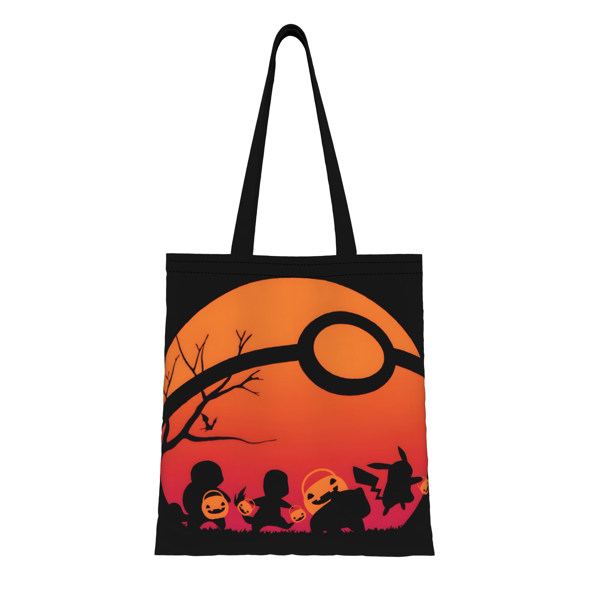 Canvas Tote Designer - 1PC 대용량 Electroweb 피카추 피카추 캔버스