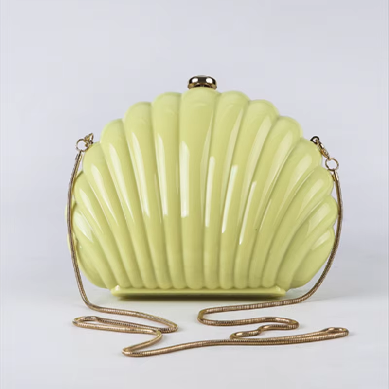 Luxury Bags Yellow - 레이디 미니 쉘 백 아크릴 고품질