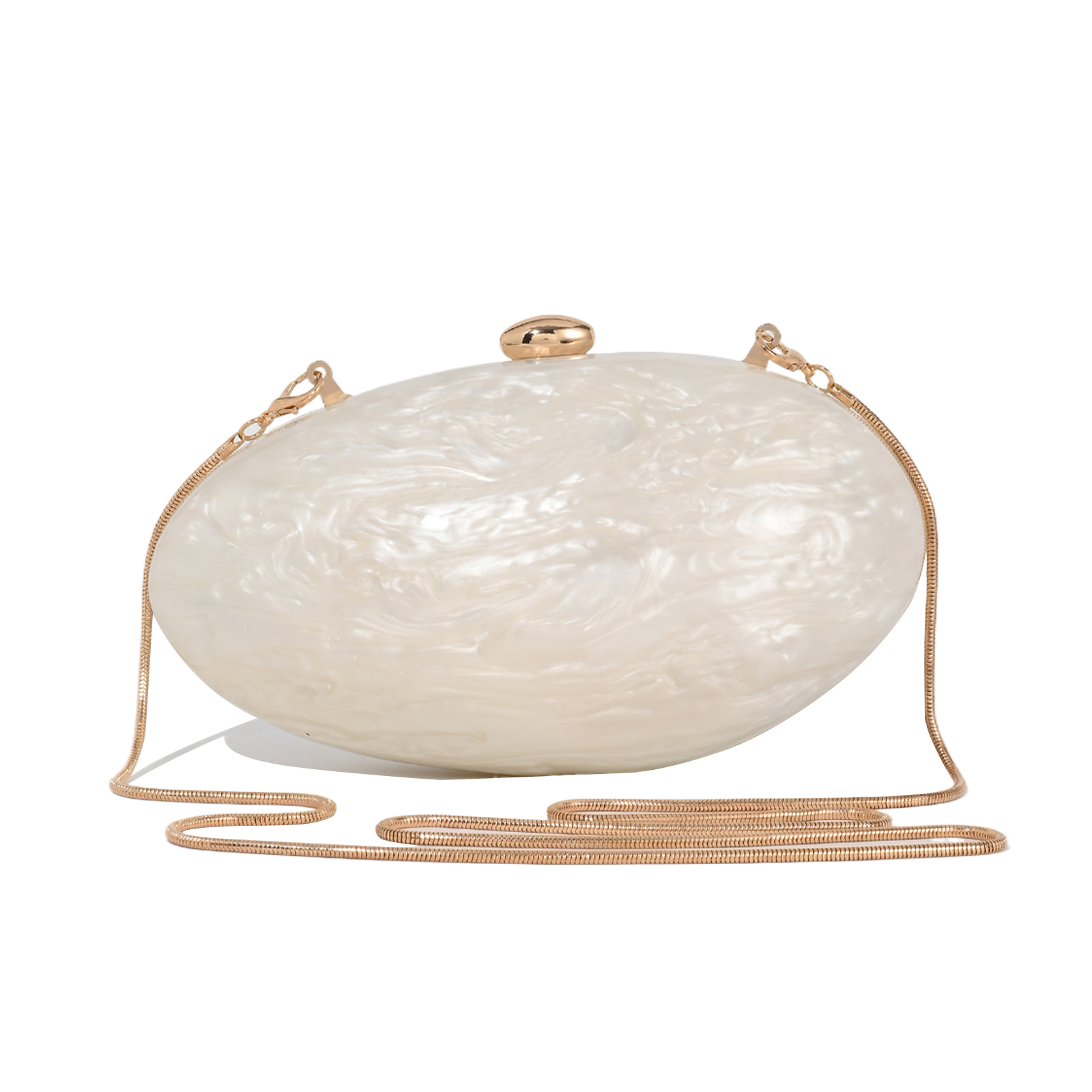 Luxury Bags Medium Size - 패션 아크릴 쉘 클러치 이브닝 백