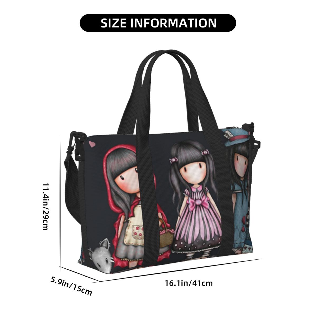 사용자 정의 Santoro Gorjuss 비치 여행 가 - Luxury Yoga Bags 리뷰 및 가격