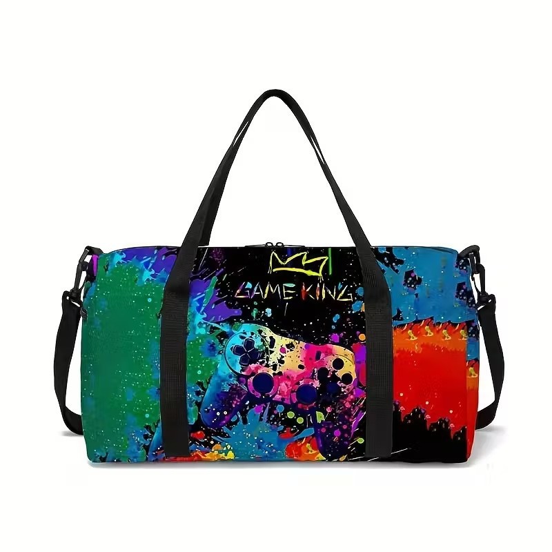 럭셔리 게임 콘솔 3D 프린트 대용량 여행 가방 배럴  - Luxury Yoga Bags 리뷰 및 가격