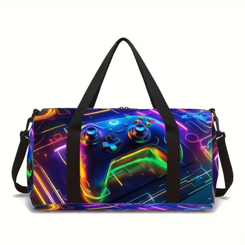 럭셔리 게임 콘솔 3D 프린트 대용량 여행 가방 배럴  - Luxury Yoga Bags 리뷰 및 가격