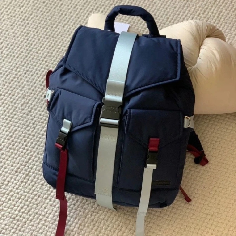 고급스러운 색상의 웹 소재 버클 백팩, 여성용 방수 나 - Luxury Bags For School 리뷰 및 가격