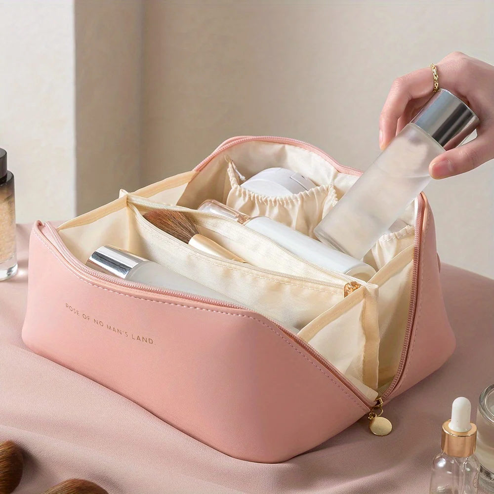 메이크업 오거나이저 여성용 화장품 키트 가방 메이크업  - Luxury Ziploc Bags 리뷰 및 가격