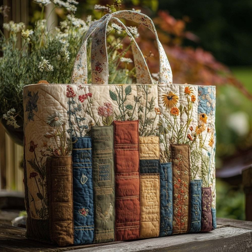 빈티지 여성 퀼트 토트 백 3D 인쇄 패턴 코튼 여행  - Canvas Tote Designer 리뷰 및 가격