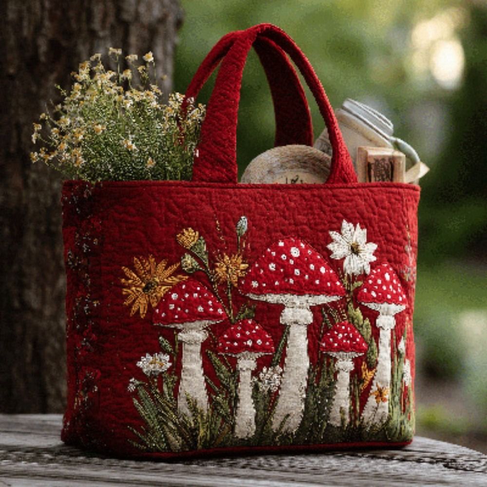 빈티지 여성 퀼트 토트 백 3D 인쇄 패턴 코튼 여행  - Canvas Tote Designer 리뷰 및 가격