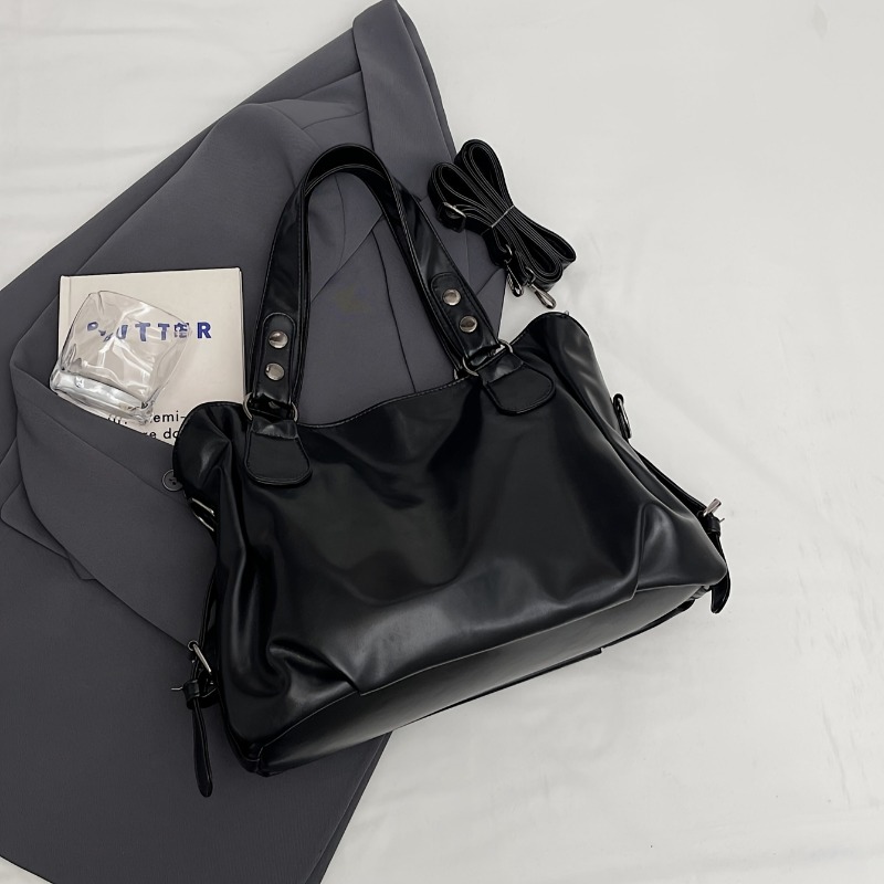 지퍼 클로저가 있는 대용량 빈티지 가죽 핸드백, 크로스 - Luxury Bags Vip 리뷰 및 가격