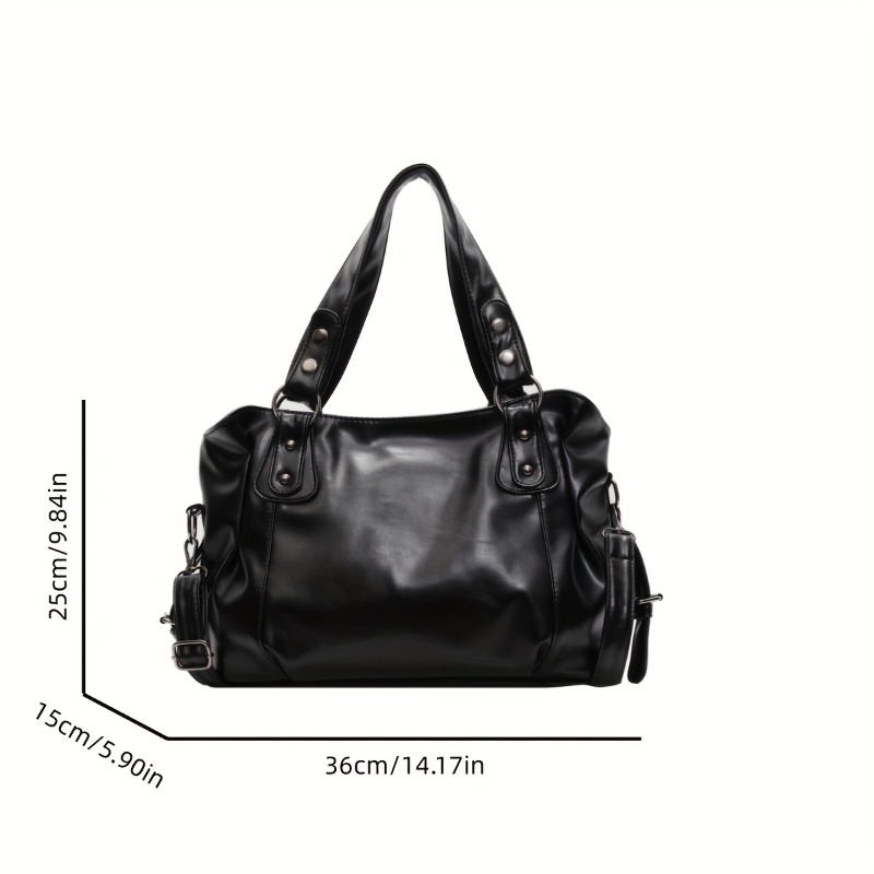 지퍼 클로저가 있는 대용량 빈티지 가죽 핸드백, 크로스 - Luxury Bags Vip 리뷰 및 가격