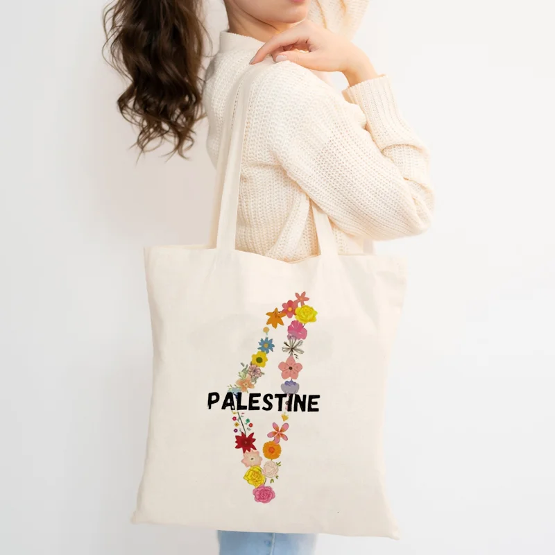 트렌디 한 꽃 구매자 가방 여성 용량 캔버스 토트 백  - Canvas Tote Designer 리뷰 및 가격