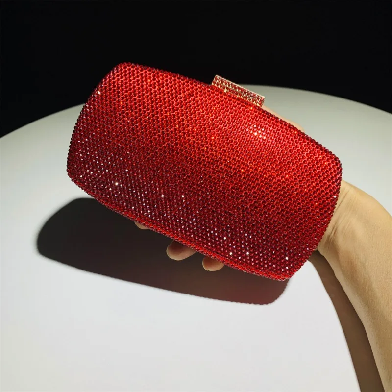 고급 럭셔리 라인스톤 핸드백 여성 패션 포멀 웨딩 파티 - Luxury Bags Yellow 리뷰 및 가격