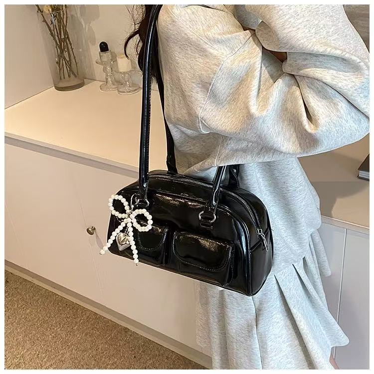 2024년 한국판 여성용 패셔너블 언더암 보우 백, 심 - Luxury Bags Vip 리뷰 및 가격