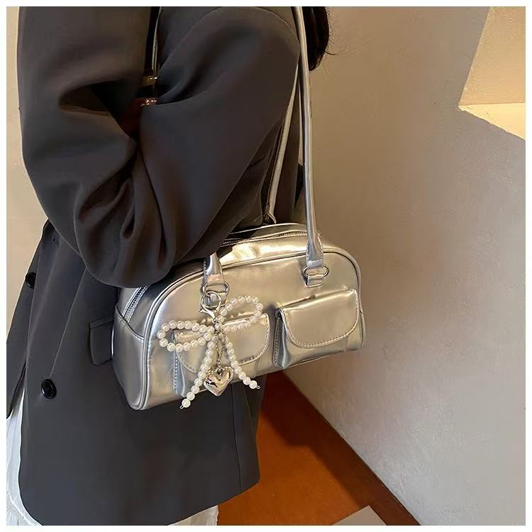 2024년 한국판 여성용 패셔너블 언더암 보우 백, 심 - Luxury Bags Vip 리뷰 및 가격