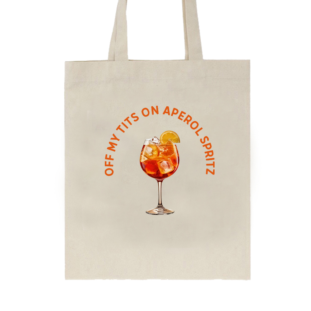 Aperol Spritz 여성용 숄더 백 재미있는 칵테 - Canvas Tote Designer 리뷰 및 가격