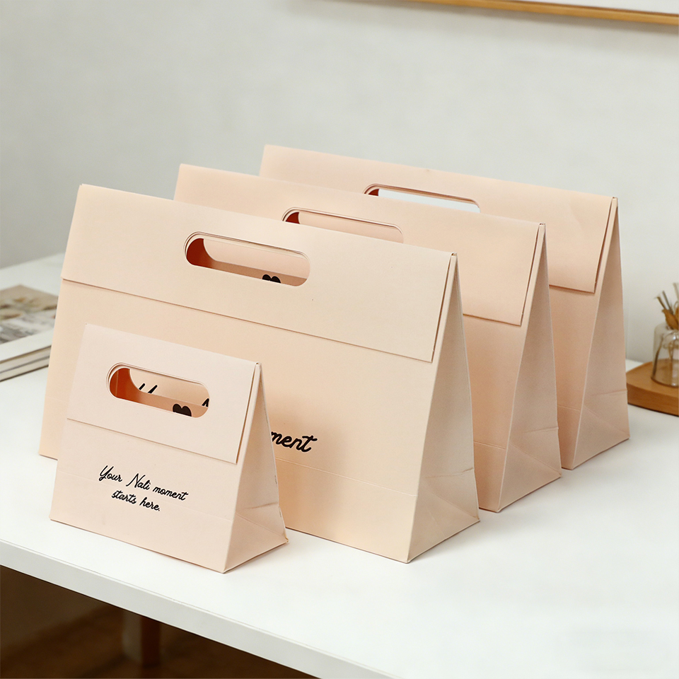 고급 플랫 핸들 종이 가방 다이컷 핸들 디자인 맞춤형  - Luxury Bags For School 리뷰 및 가격