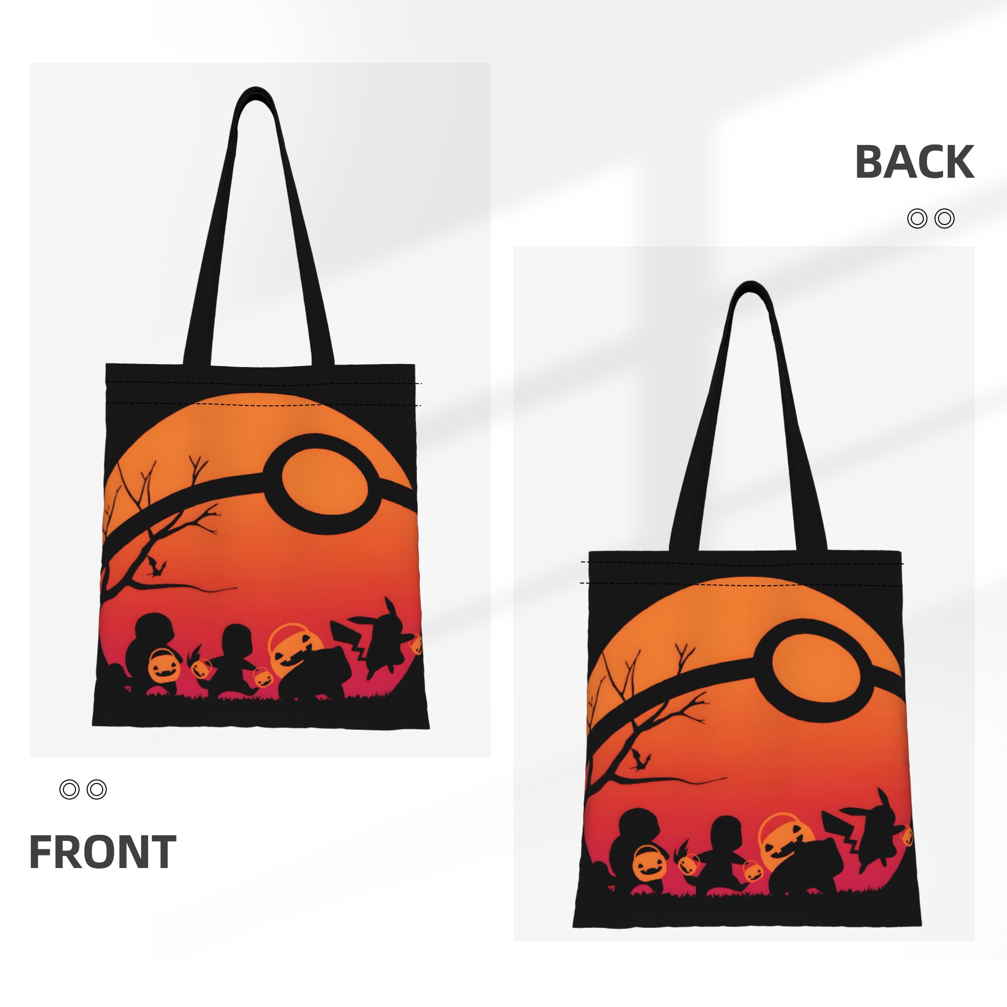 1PC 대용량 Electroweb 피카추 피카추 캔버스 - Canvas Tote Designer 리뷰 및 가격