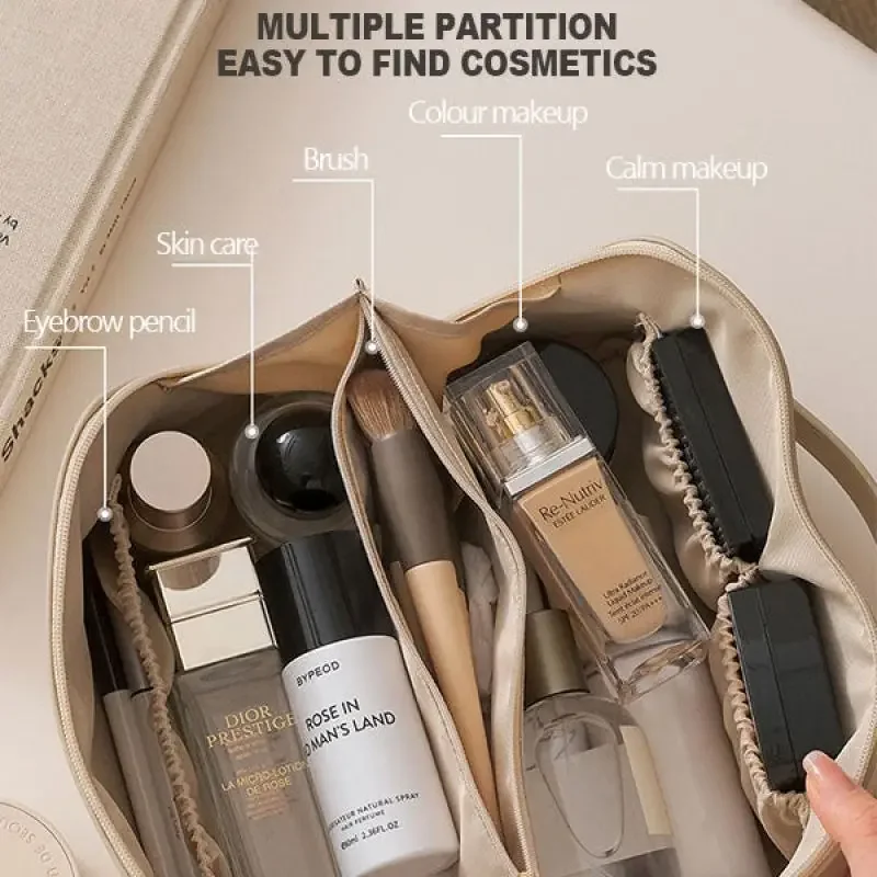 메이크업 오거나이저 여성용 화장품 키트 가방 메이크업  - Luxury Ziploc Bags 리뷰 및 가격
