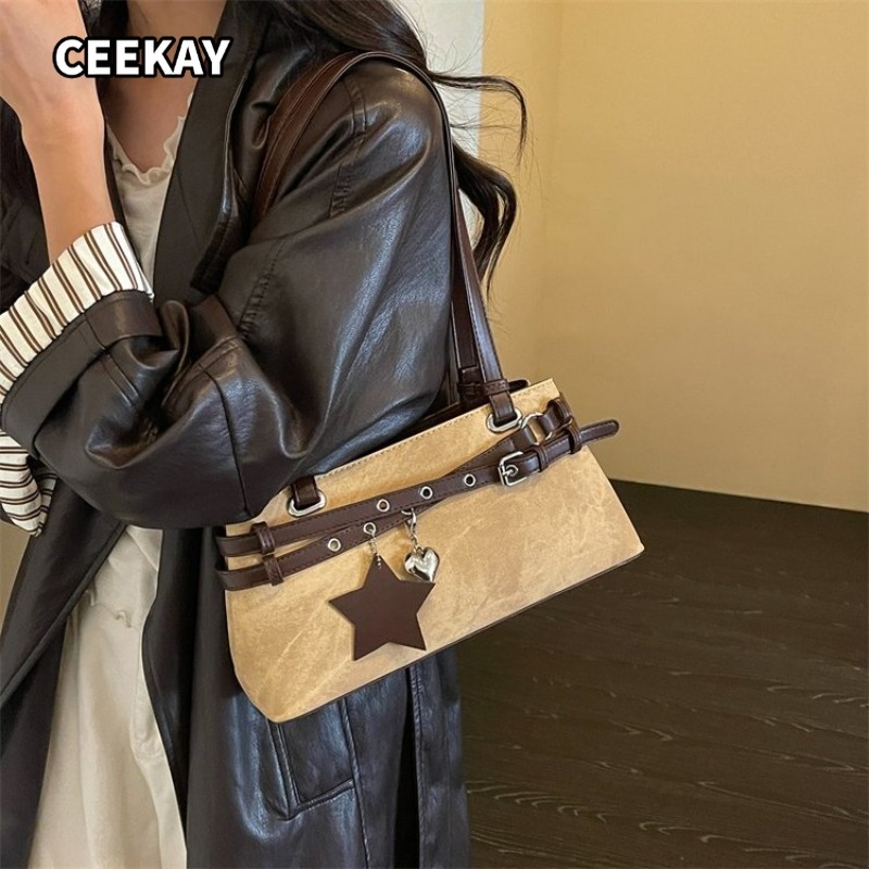 CEEKAY 여성용 핸드백 멀티 컬러 빈티지 스타일 인 - Saddle Bag Distressed 리뷰 및 가격
