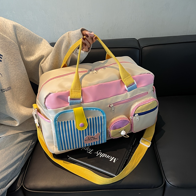 여성용 도파민 캐주얼 여행 가방, 경량 체육관 요가 수 - Luxury Yoga Bags 리뷰 및 가격