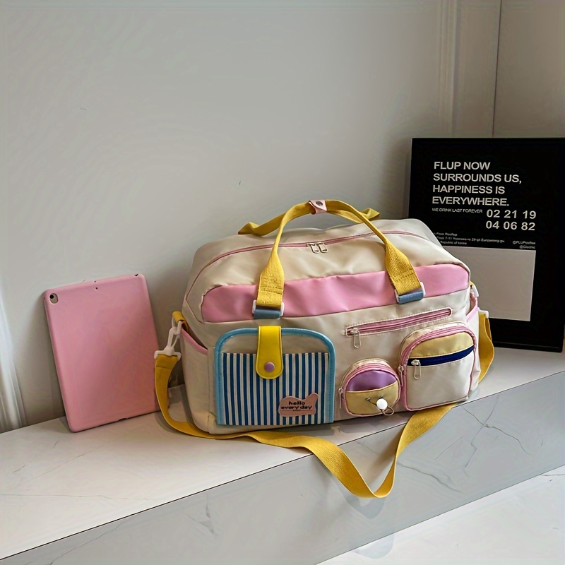 여성용 도파민 캐주얼 여행 가방, 경량 체육관 요가 수 - Luxury Yoga Bags 리뷰 및 가격