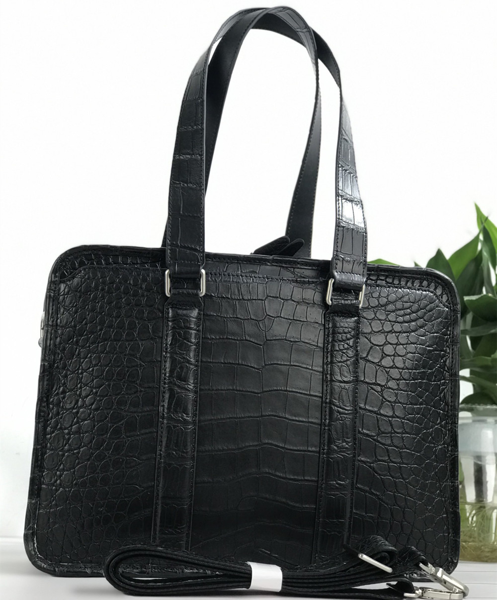 새로운 악어가죽 노트북 가방, 진짜 악어가죽 남성용 서 - Luxury Bags For School 리뷰 및 가격