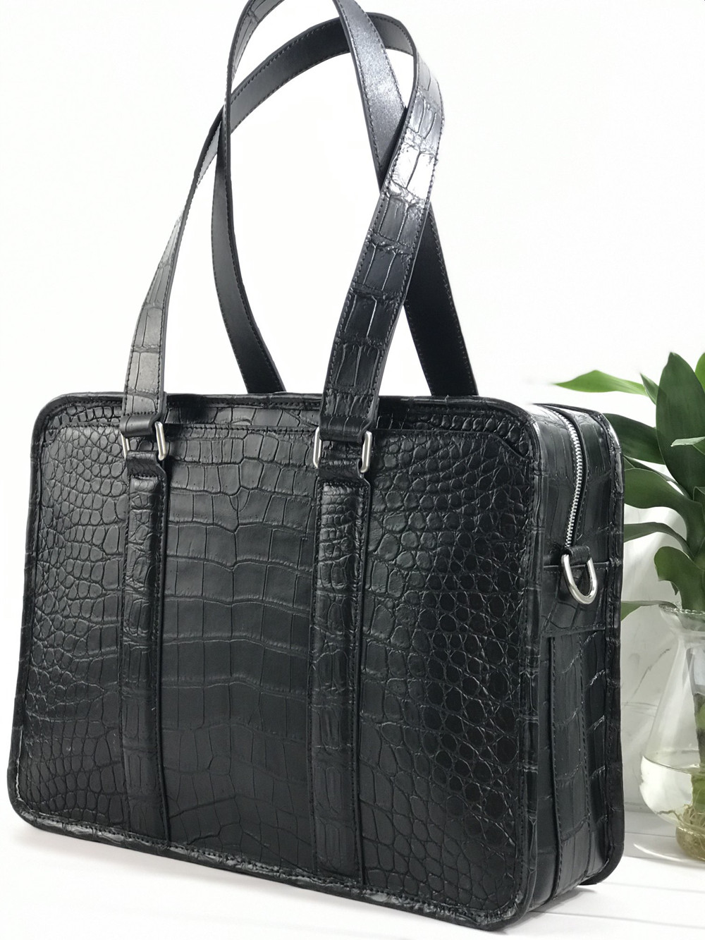 새로운 악어가죽 노트북 가방, 진짜 악어가죽 남성용 서 - Luxury Bags For School 리뷰 및 가격