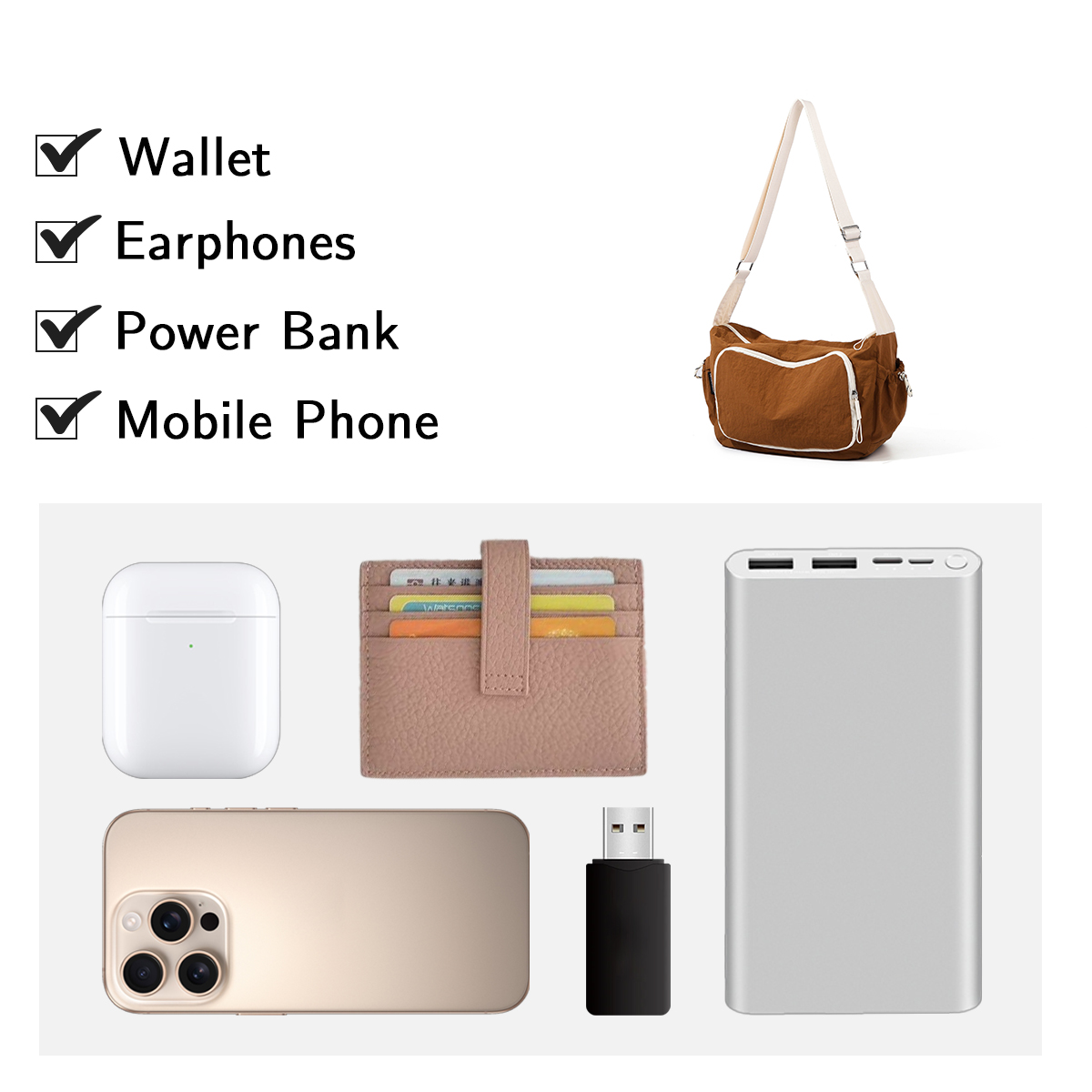 여성용 크로스바디 백 2025 신상 물병 가방 스포츠  - Luxury Yoga Bags 리뷰 및 가격
