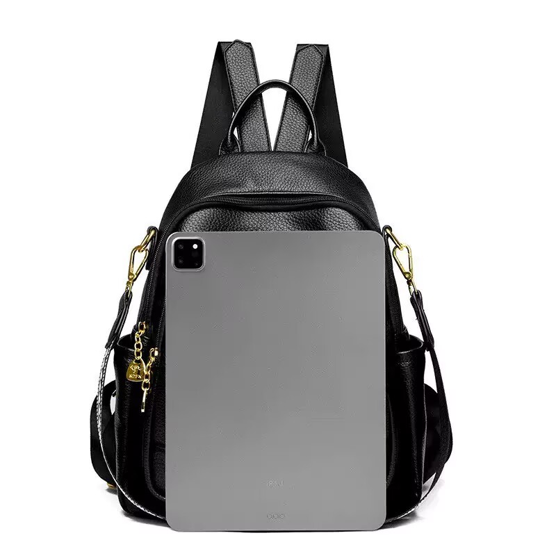 새로운 클래식 패션 고품질 부드러운 가죽 여행 배낭 여 - Luxury Bags For School 리뷰 및 가격