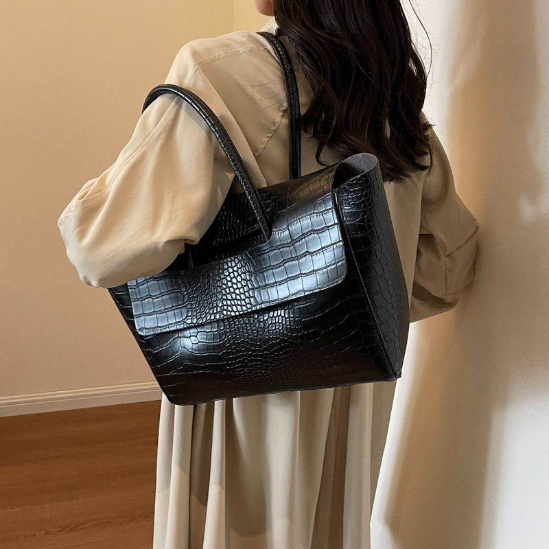 여성용 대용량 핸드백 레트로 통근용 토트백, 스톤 패턴 - Luxury Bags Vip 리뷰 및 가격